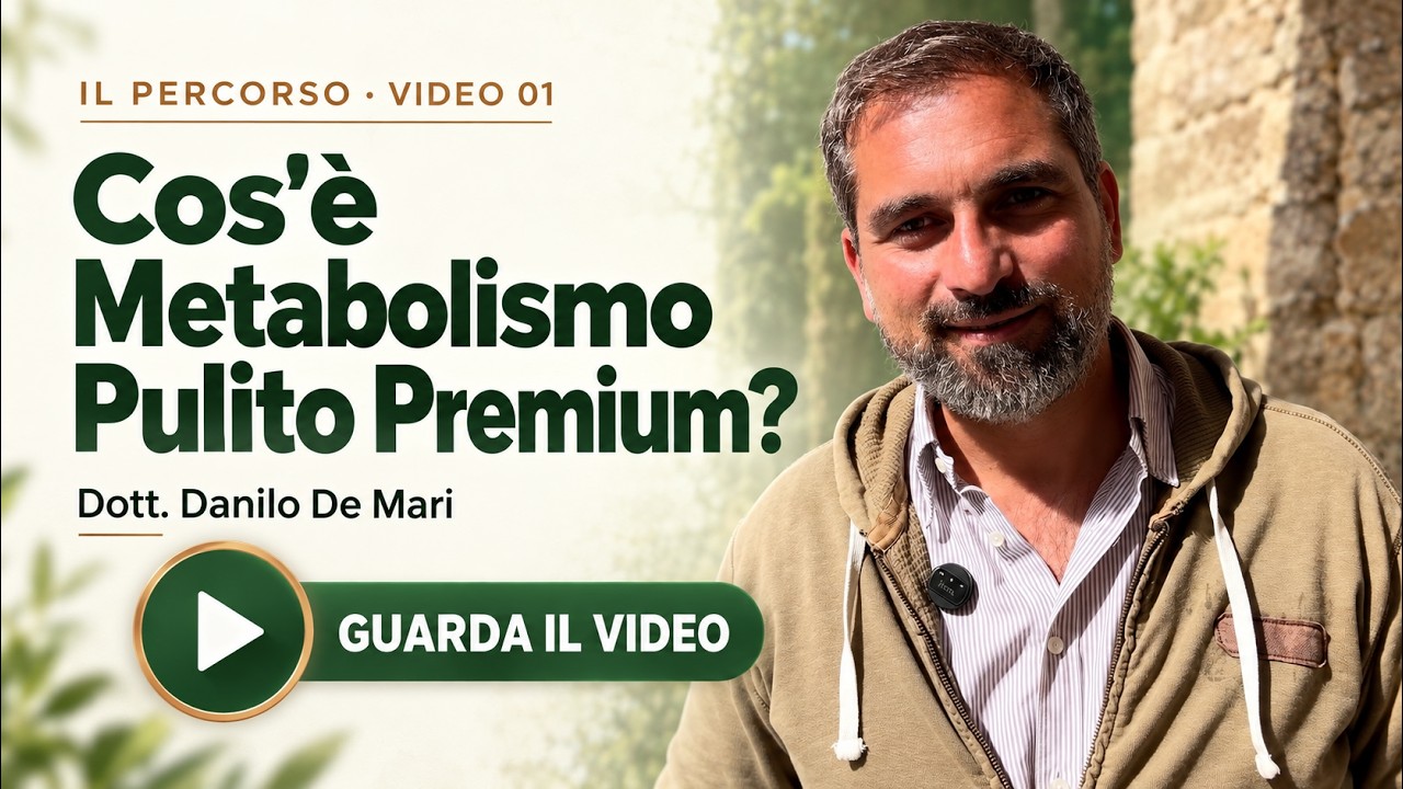 Dott. De Mari: presentazione di Metabolismo Pulito Premium